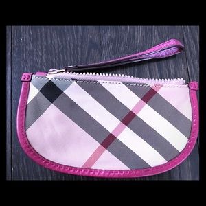 Burberry wristlet